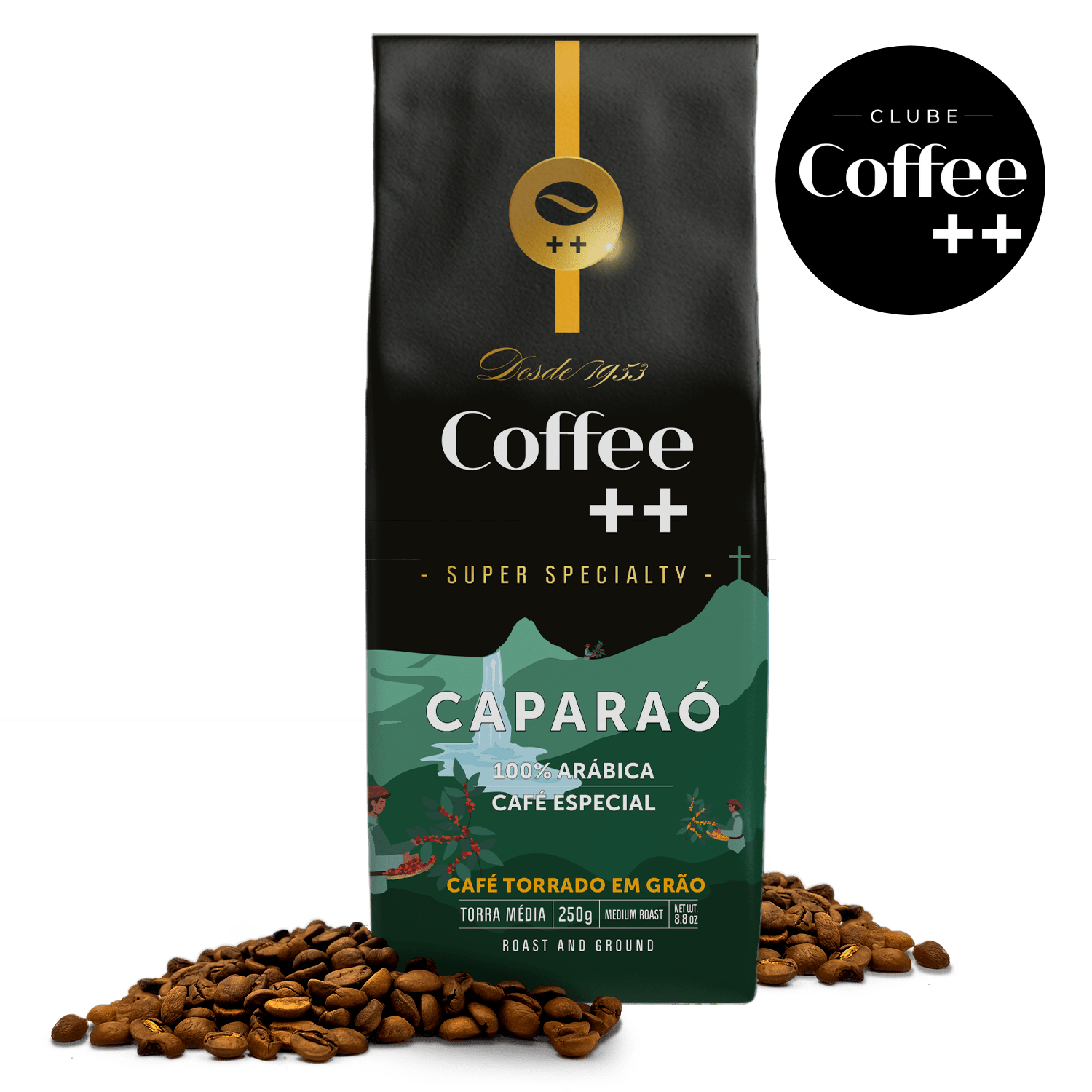 Assinatura Café Caparaó | Grãos - 250G - Coffee Mais