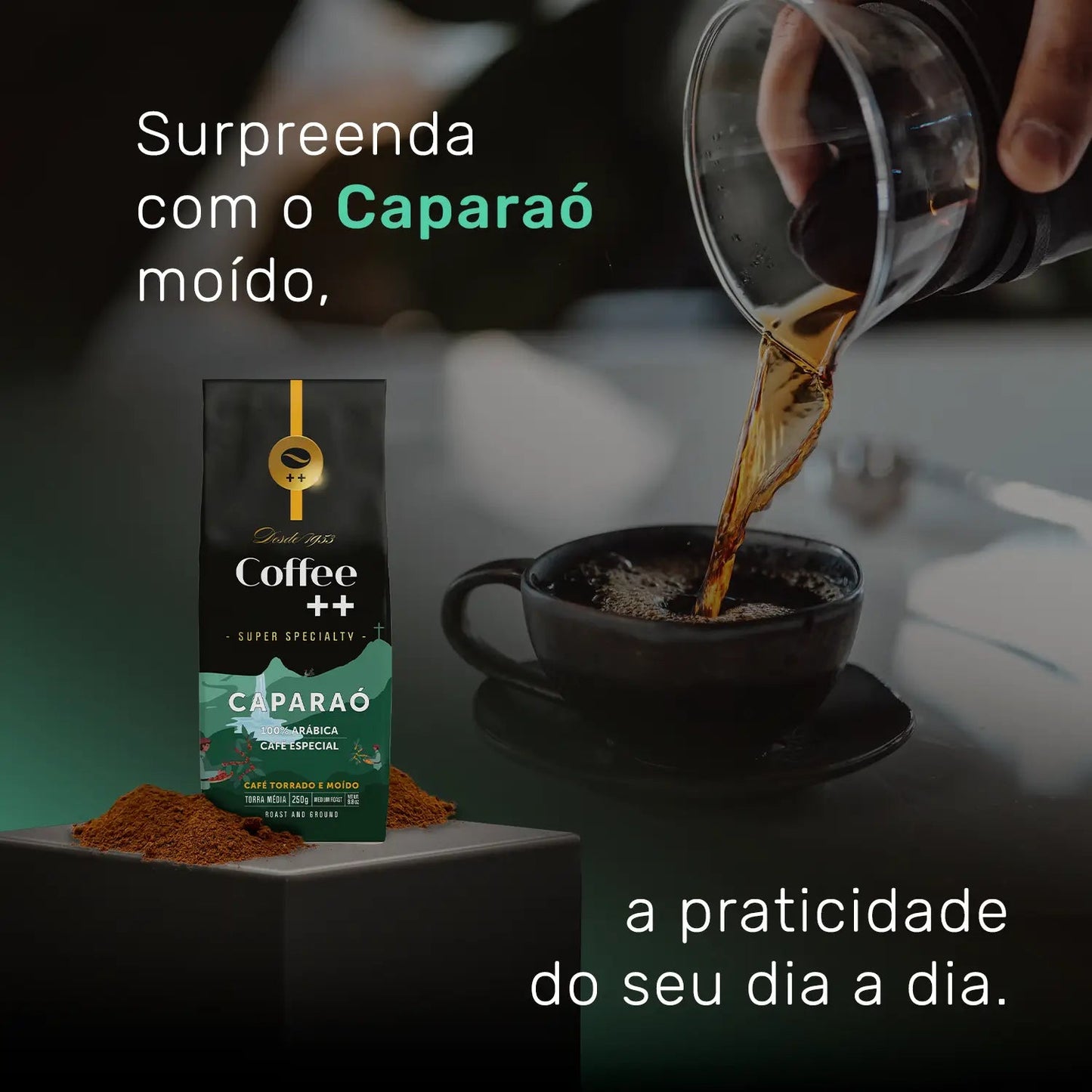 Assinatura Café Caparaó | Moído - 250G - Coffee Mais