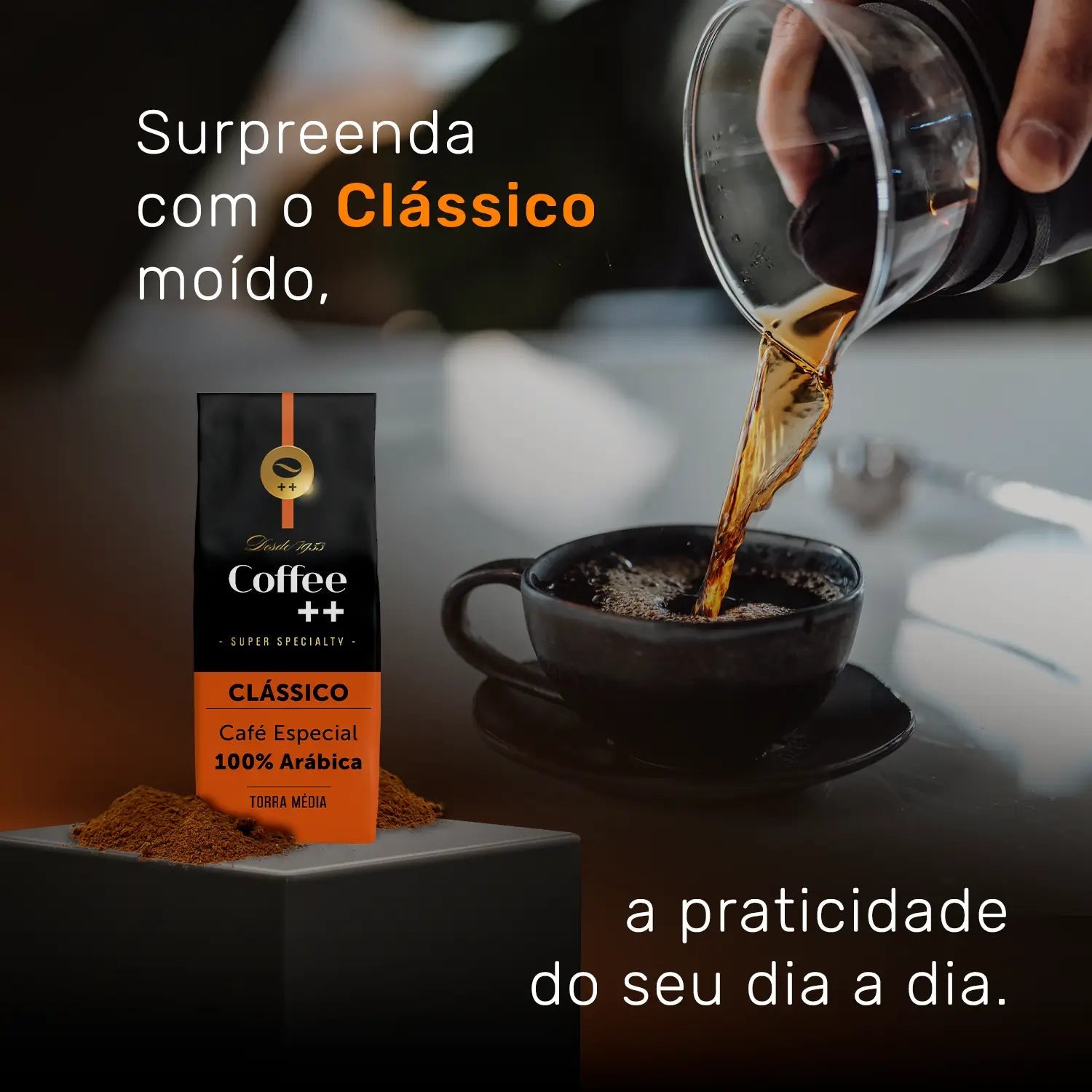 Assinatura Café Clássico | Moído - 250G - Coffee Mais