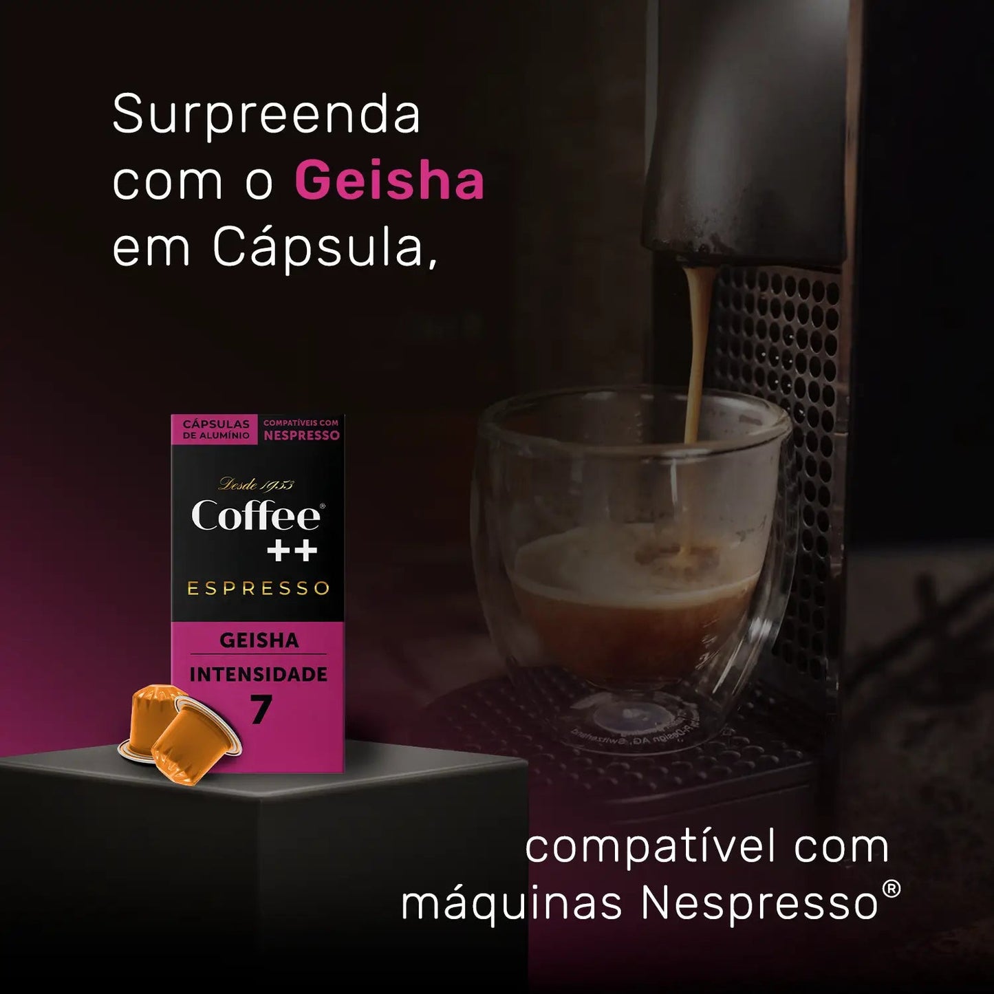 Assinatura Café Geisha | Cápsula - 10 Unidades - Coffee Mais