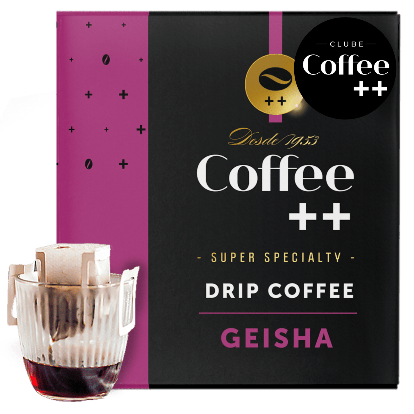 Assinatura Café Geisha | Drip Coffee - 10 Sachês - Coffee Mais