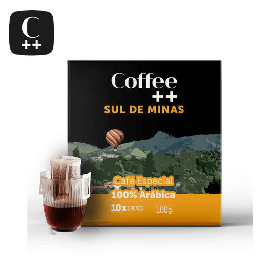 Assinatura Café Sul De Minas | Drip Coffee - 10 Sachês - Coffee Mais