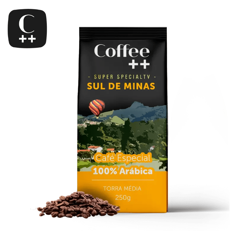 Assinatura Café Sul De Minas | Grãos - 250G - Coffee Mais