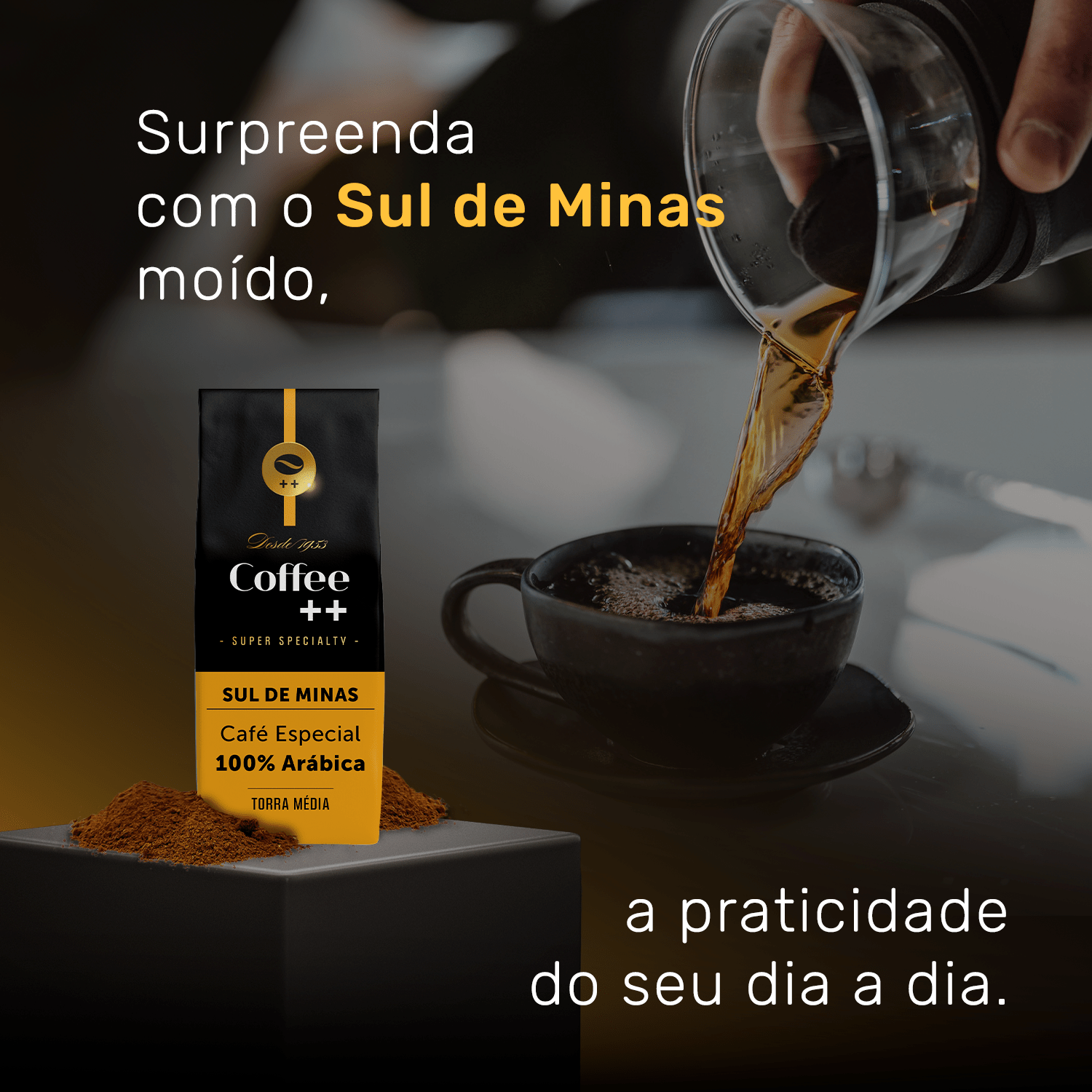 Assinatura Café Sul De Minas | Moído - 250G - Coffee Mais