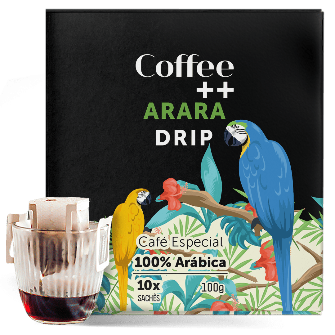 Café Arara | Drip Coffee - 10 Sachês - Coffee Mais