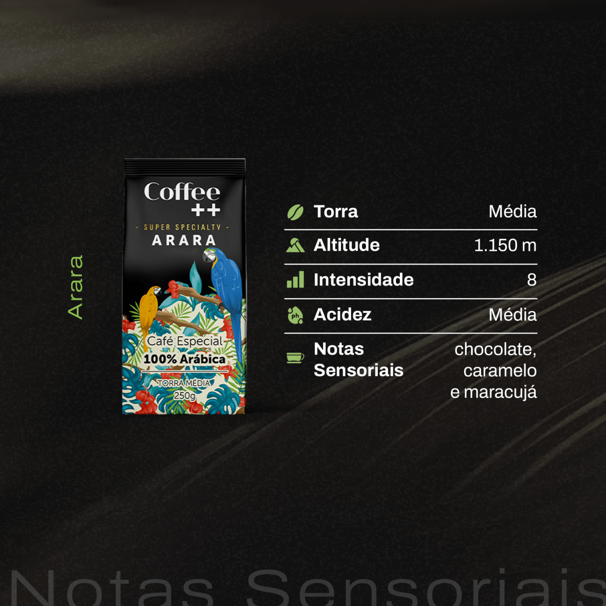 Café Arara | Moído - 250g - Coffee Mais