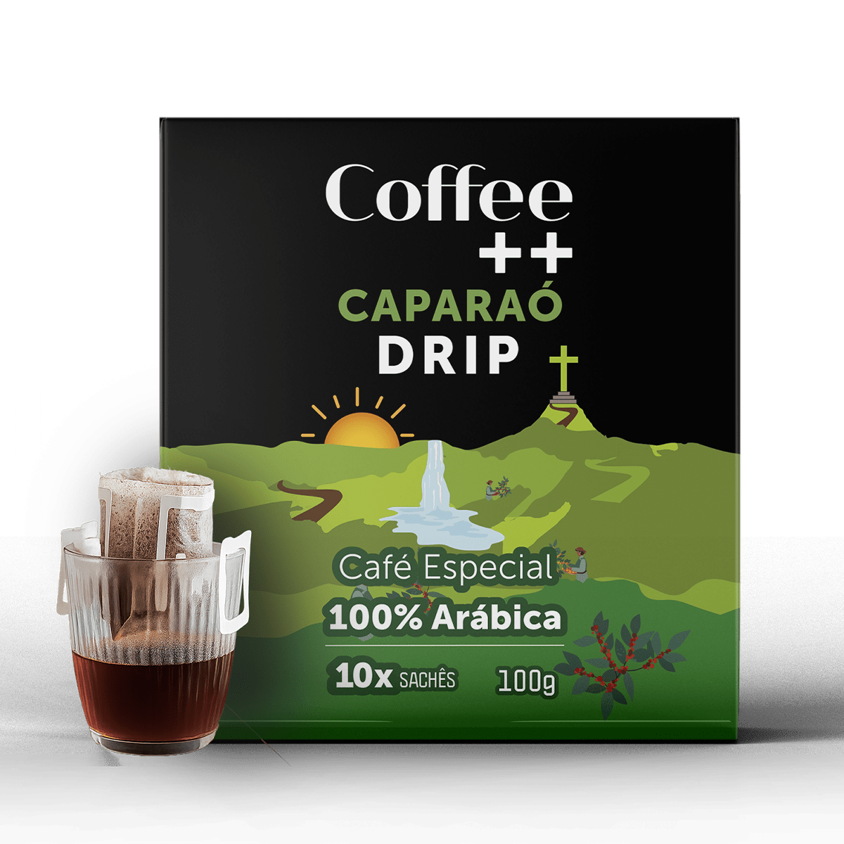 Café Caparaó | Drip Coffee - 10 Sachês - Coffee Mais