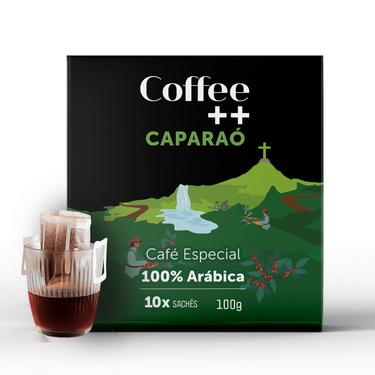 Café Caparaó | Drip Coffee - 10 Sachês - Coffee Mais