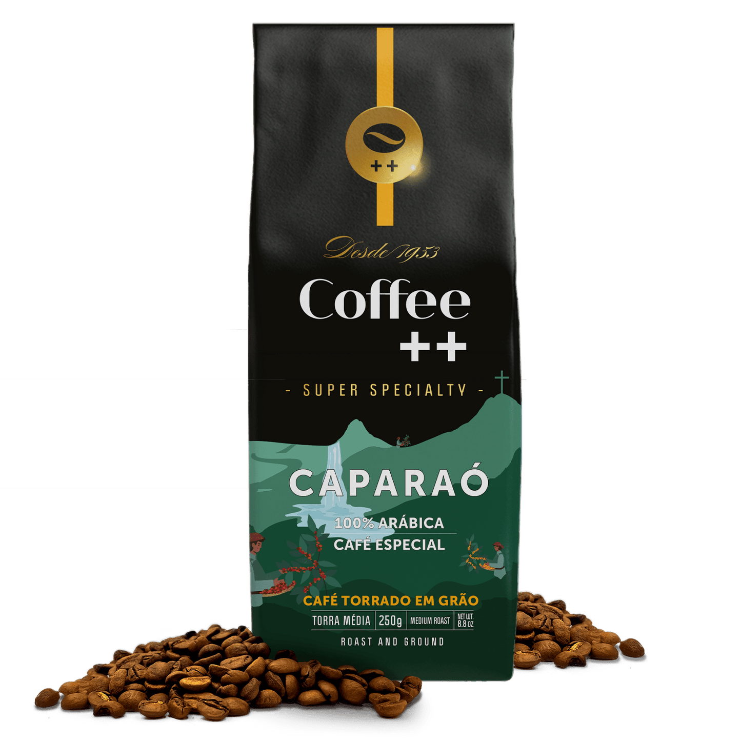 Café Caparaó | Grãos - 250G - Coffee Mais