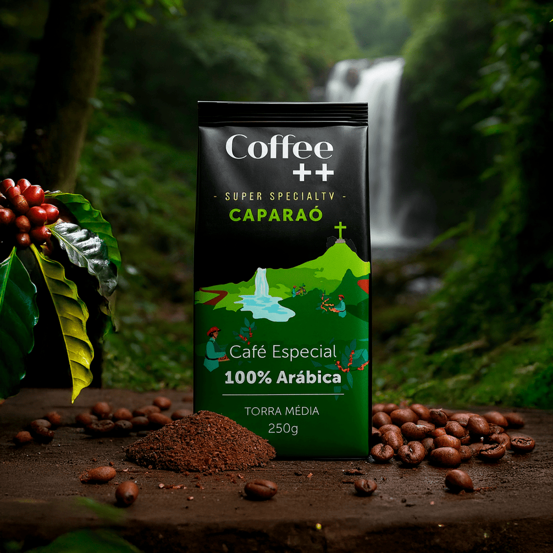 Café Caparaó Moído 250g - Coffee++ – Coffee Mais