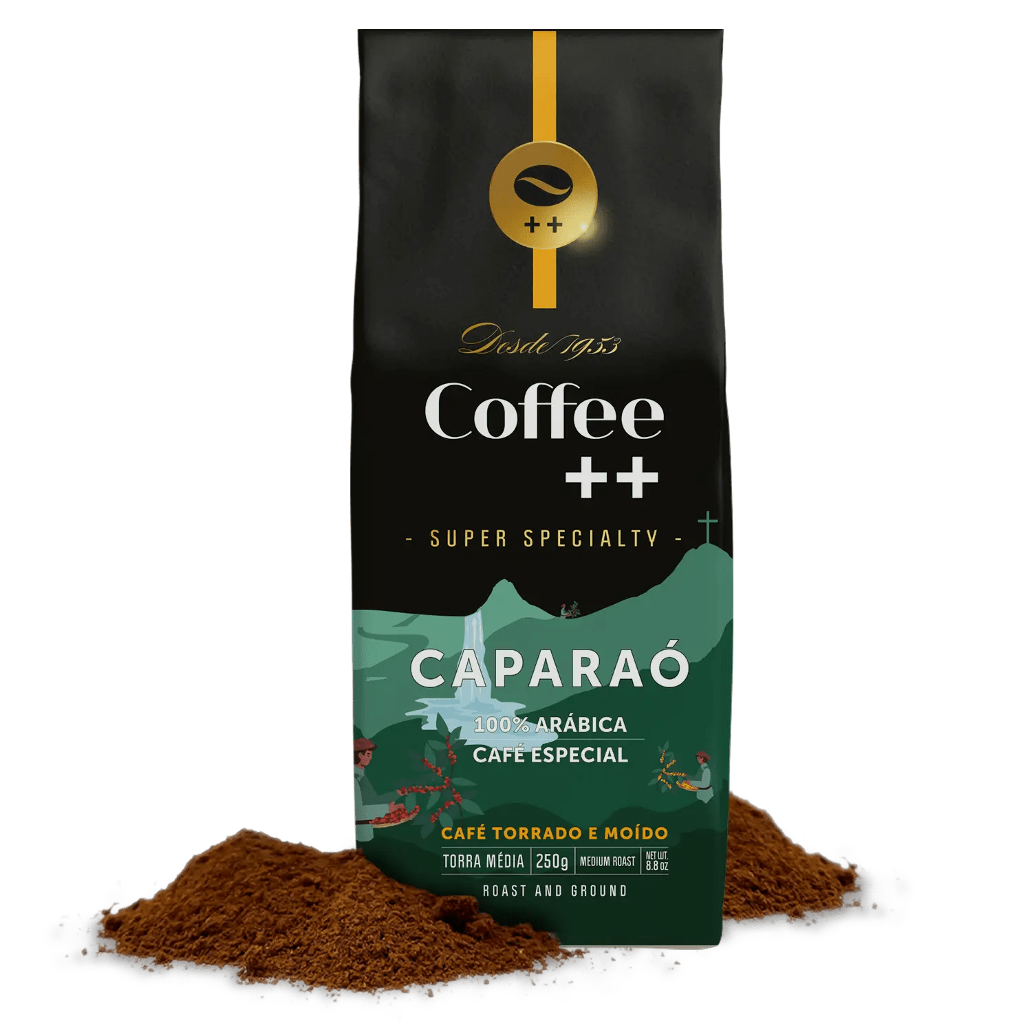 Café Caparaó | Moído - 250G - Coffee Mais