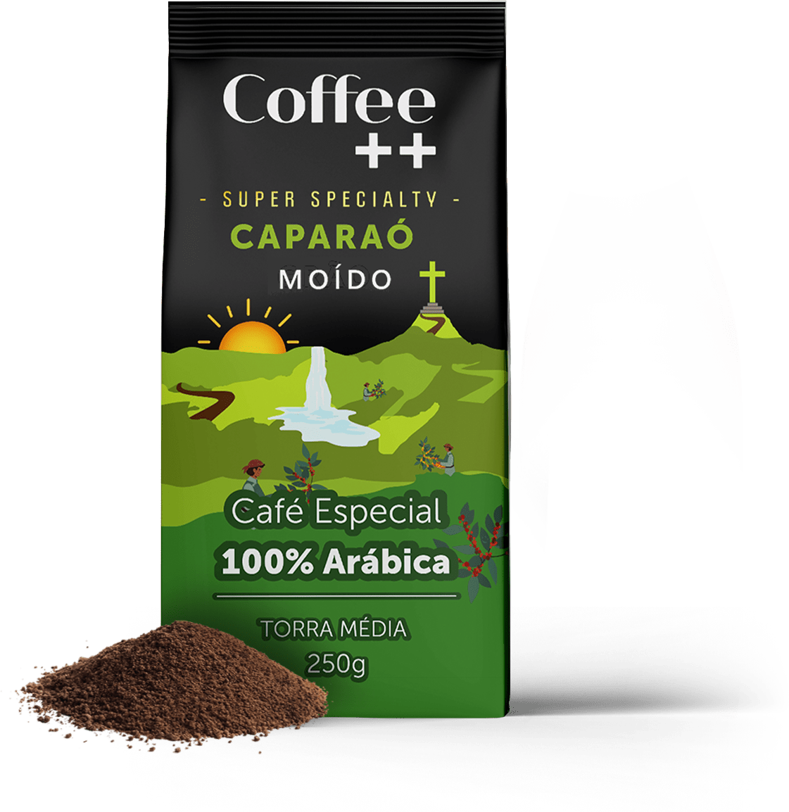 Café Caparaó | Moído - 250G - Coffee Mais