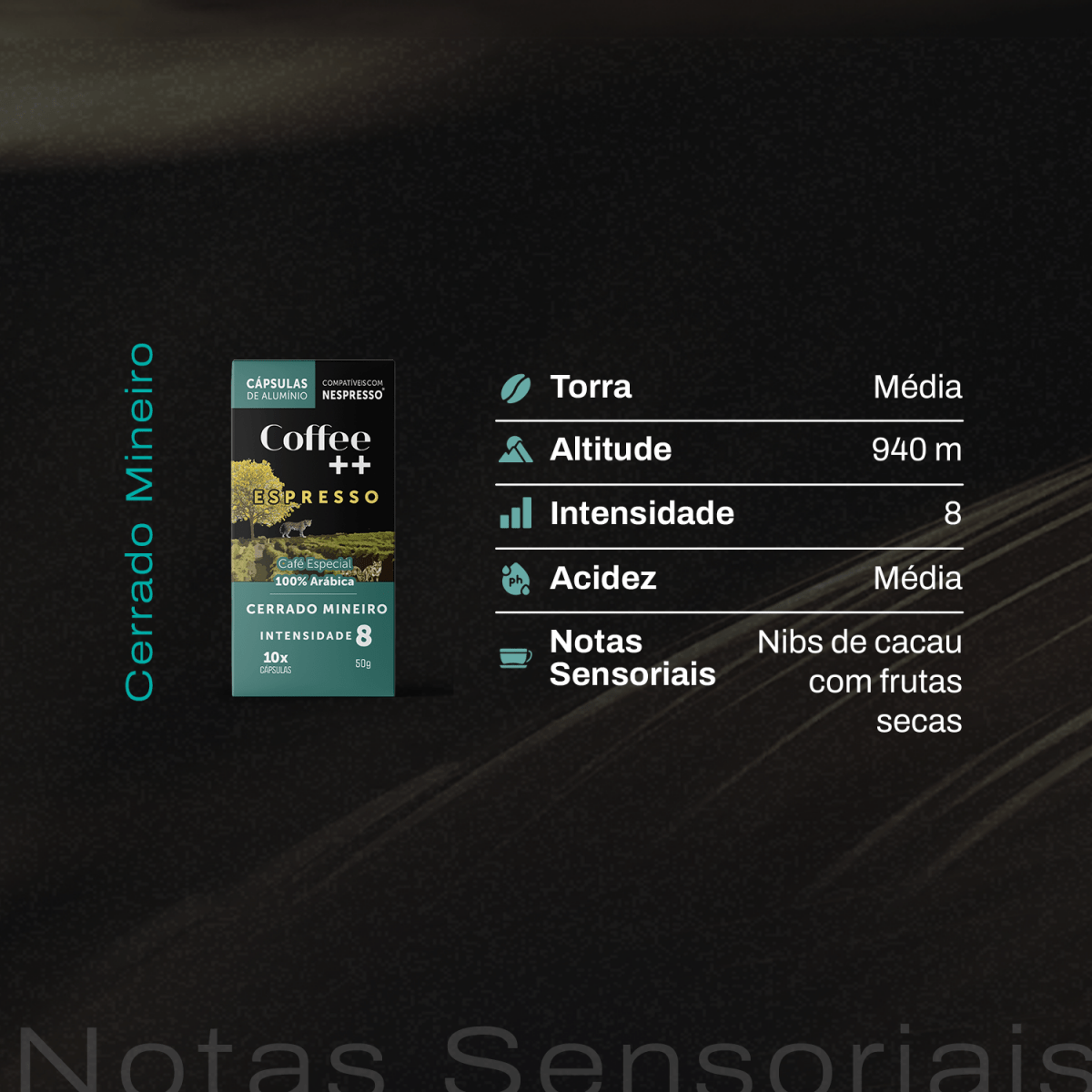 Café Cerrado Mineiro | Cápsula - 10 Unidades - Coffee Mais