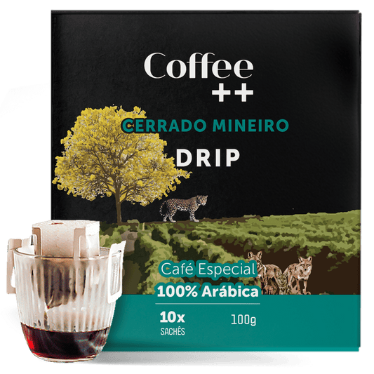 Café Cerrado Mineiro | Drip Coffee - 10 Sachês - Coffee Mais
