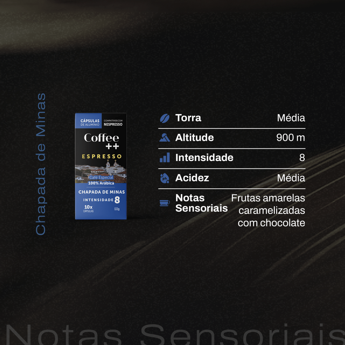 Café Chapada De Minas | Cápsula - 10 Unidades - Coffee Mais