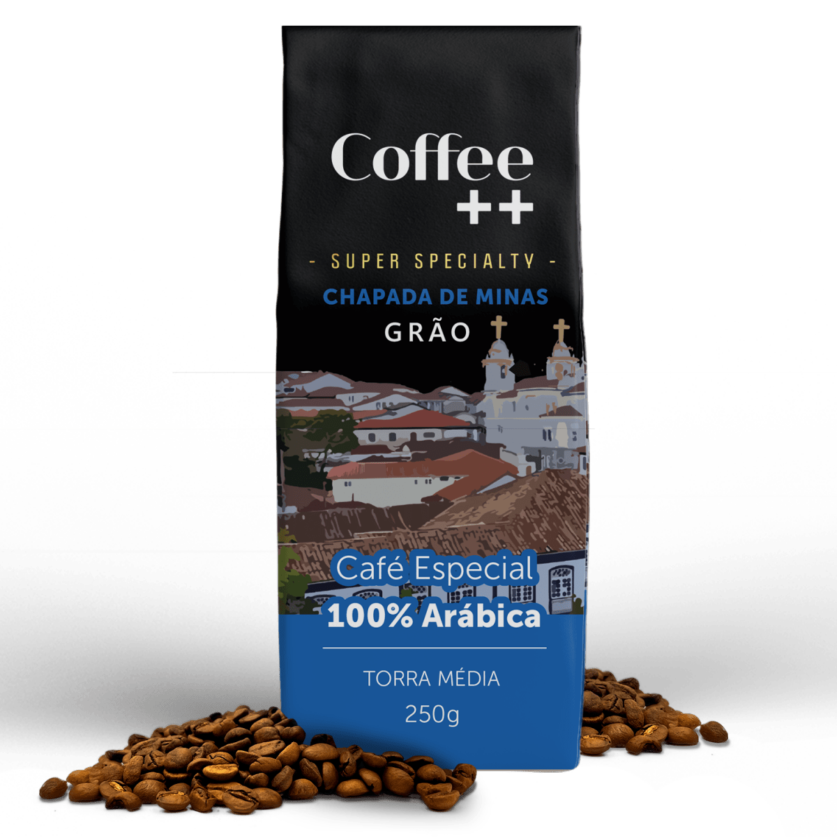 Café Chapada De Minas | Grãos - 250G - Coffee Mais