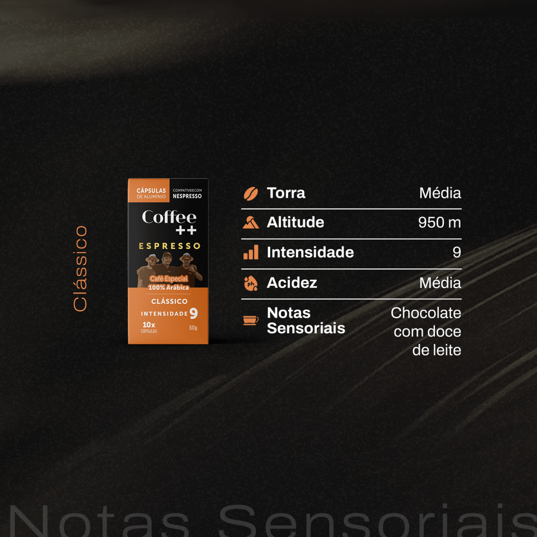 Coffee Cápsulas de Café Compatíveis com Nespresso® - Coffee++ - Sabor Especial ...
