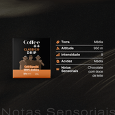 Café Clássico | Drip Coffee - 10 Sachês - Coffee Mais