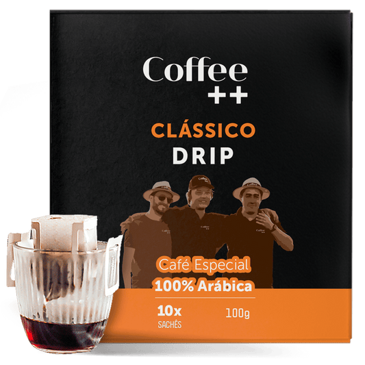 Café Clássico | Drip Coffee - 10 Sachês - Coffee Mais