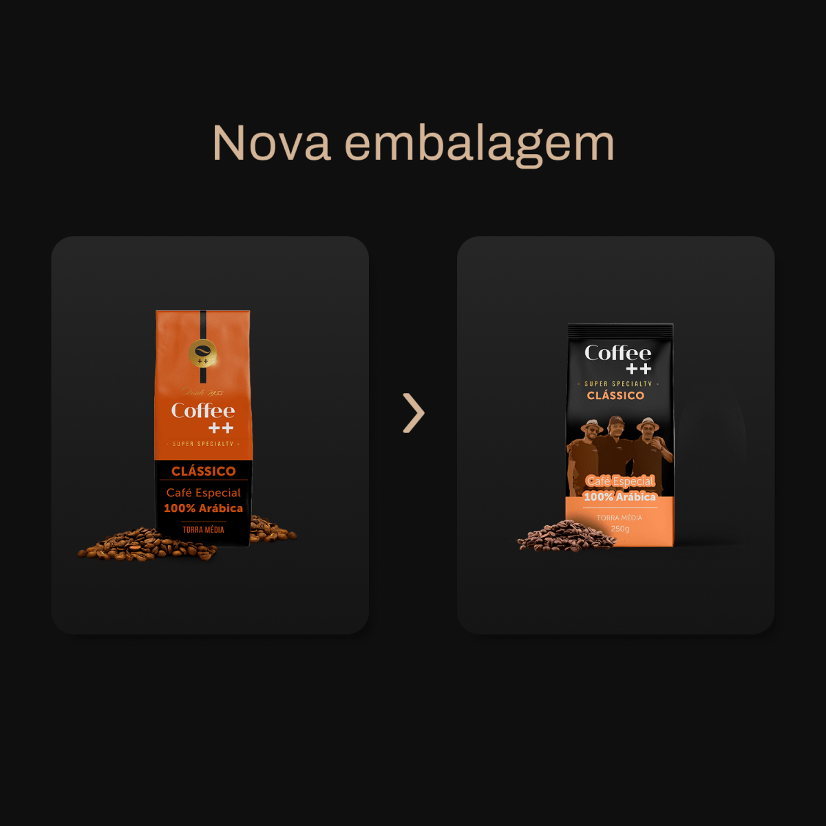 Café Clássico | Grãos - 250G - Coffee Mais