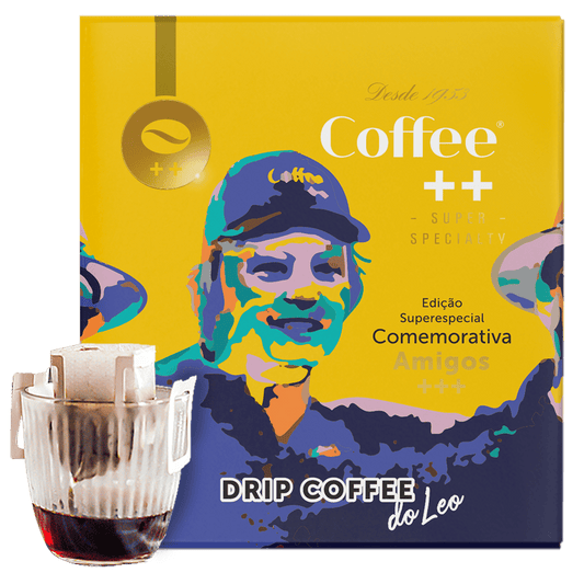 Café Edição Amigos Leo Montesanto | Drip Coffee - 10 Sachês - Coffee Mais