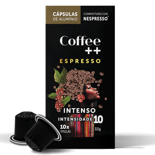 Café Intenso | Cápsula - 10 Unidades - Coffee Mais