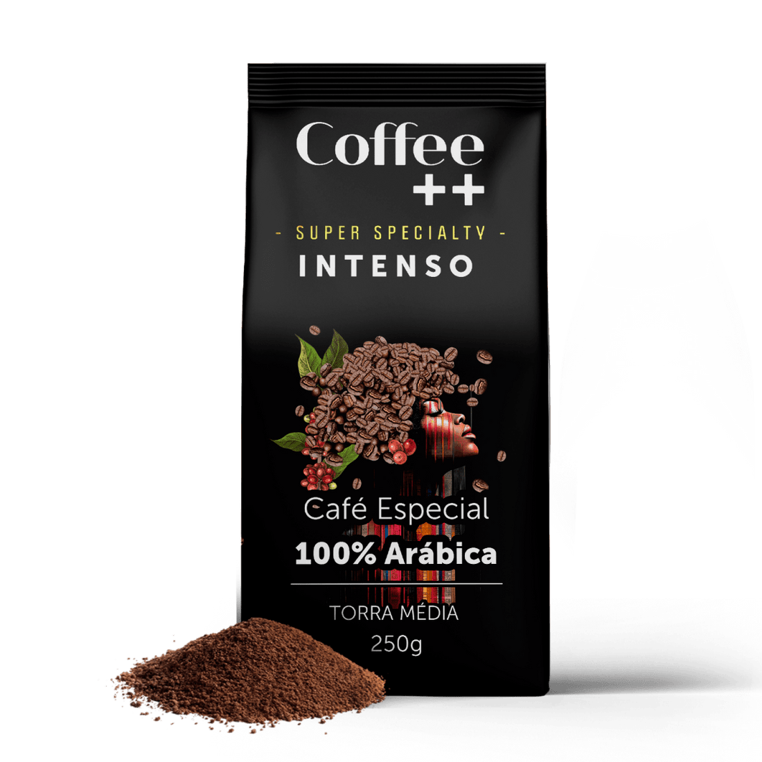 Coffee Café Intenso Moído 250g - Coffee++ – Coffee Mais