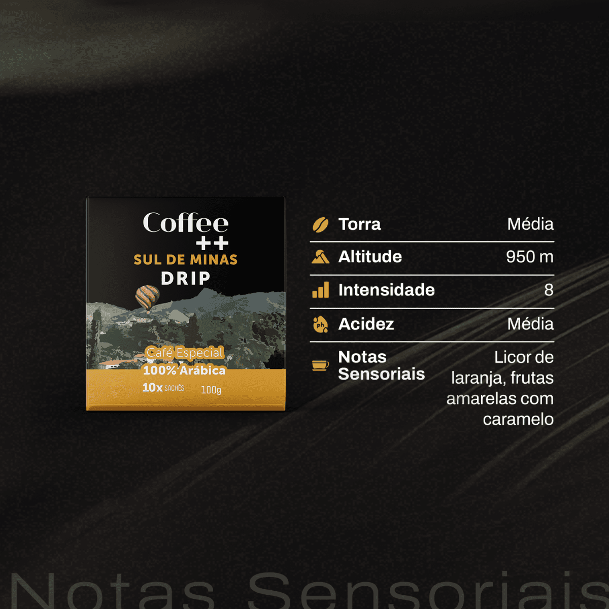 Café Sul De Minas | Drip Coffee - 10 Sachês - Coffee Mais