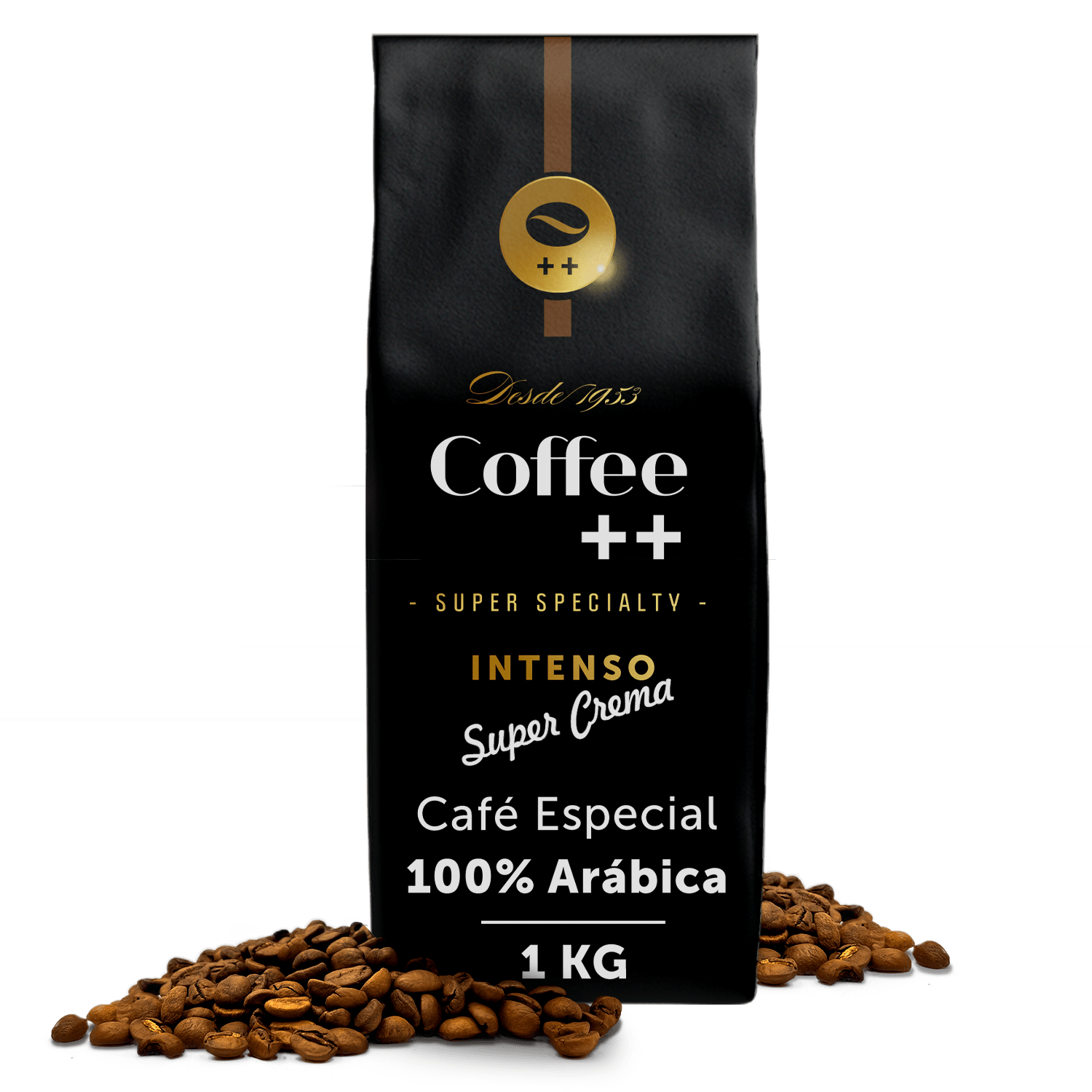 Café Super Crema Espresso | Grãos - 1Kg - Coffee Mais