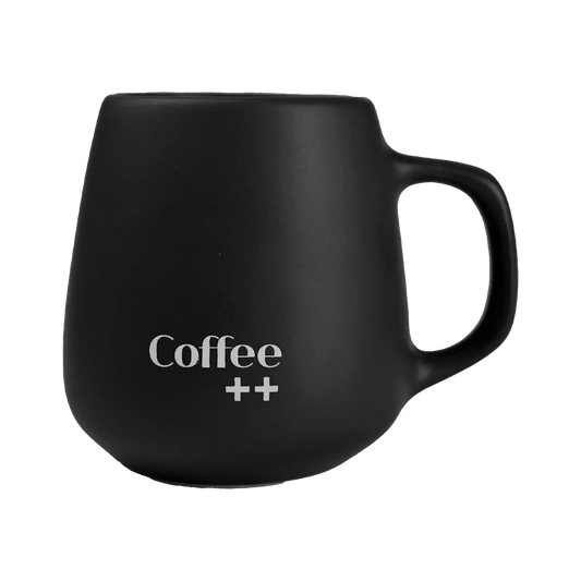 Caneca de Café Preta | Cerâmica - 260ml - Coffee Mais