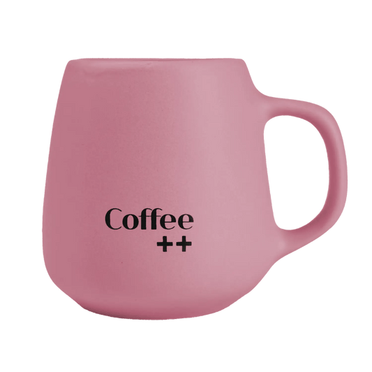 Caneca de Café Rosa | Cerâmica - 260ml - Coffee Mais