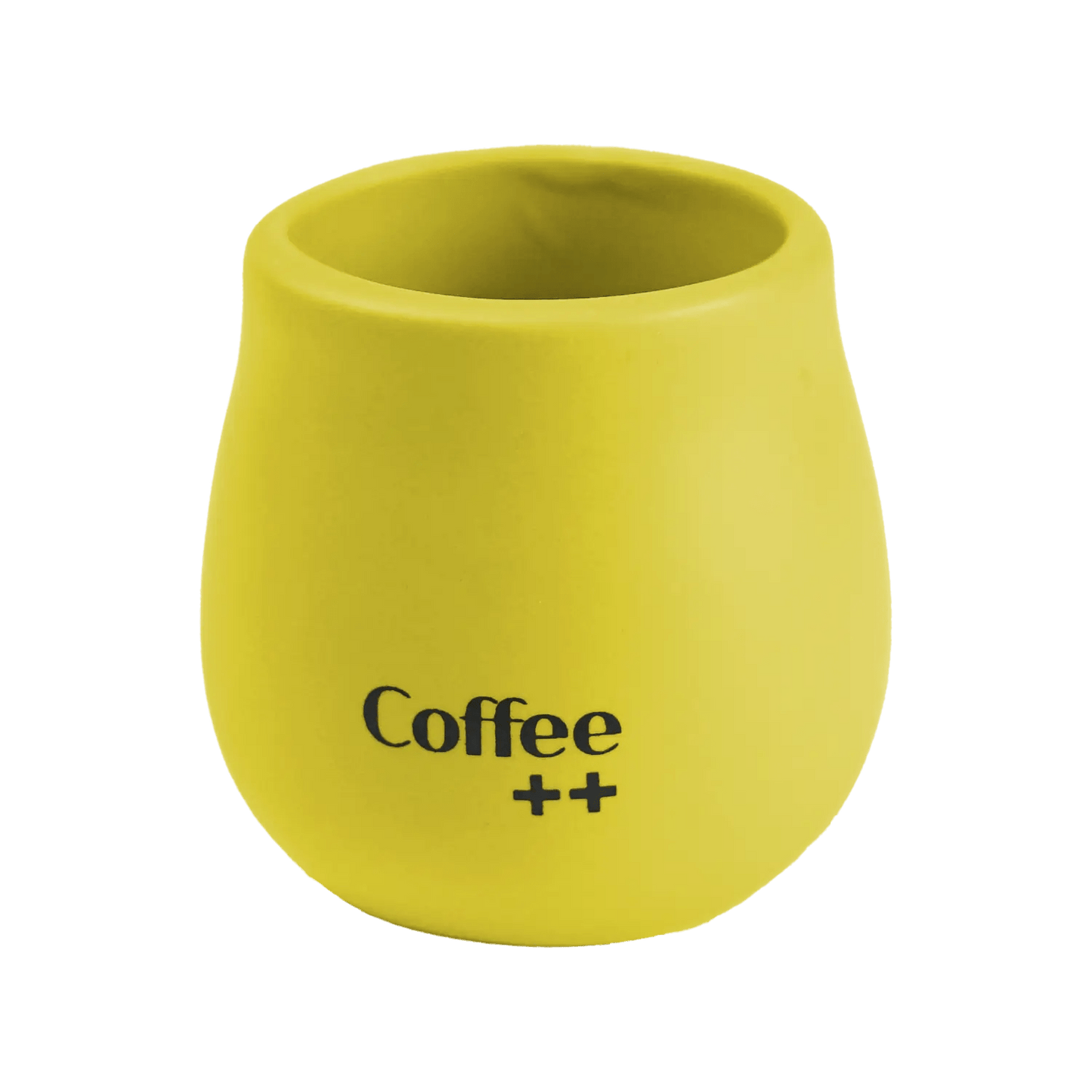 Copo de Café Amarelo | Cerâmica - 80ml - Coffee Mais