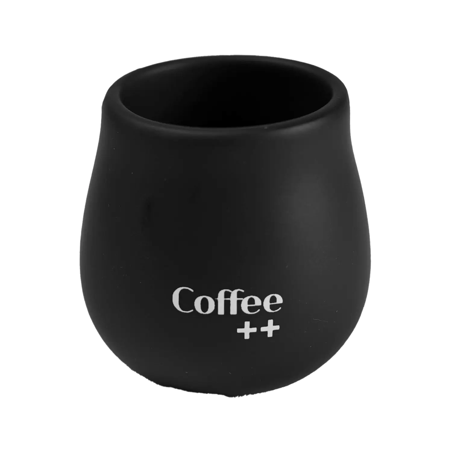 Copo de Café Preto | Cerâmica - 80ml - Coffee Mais