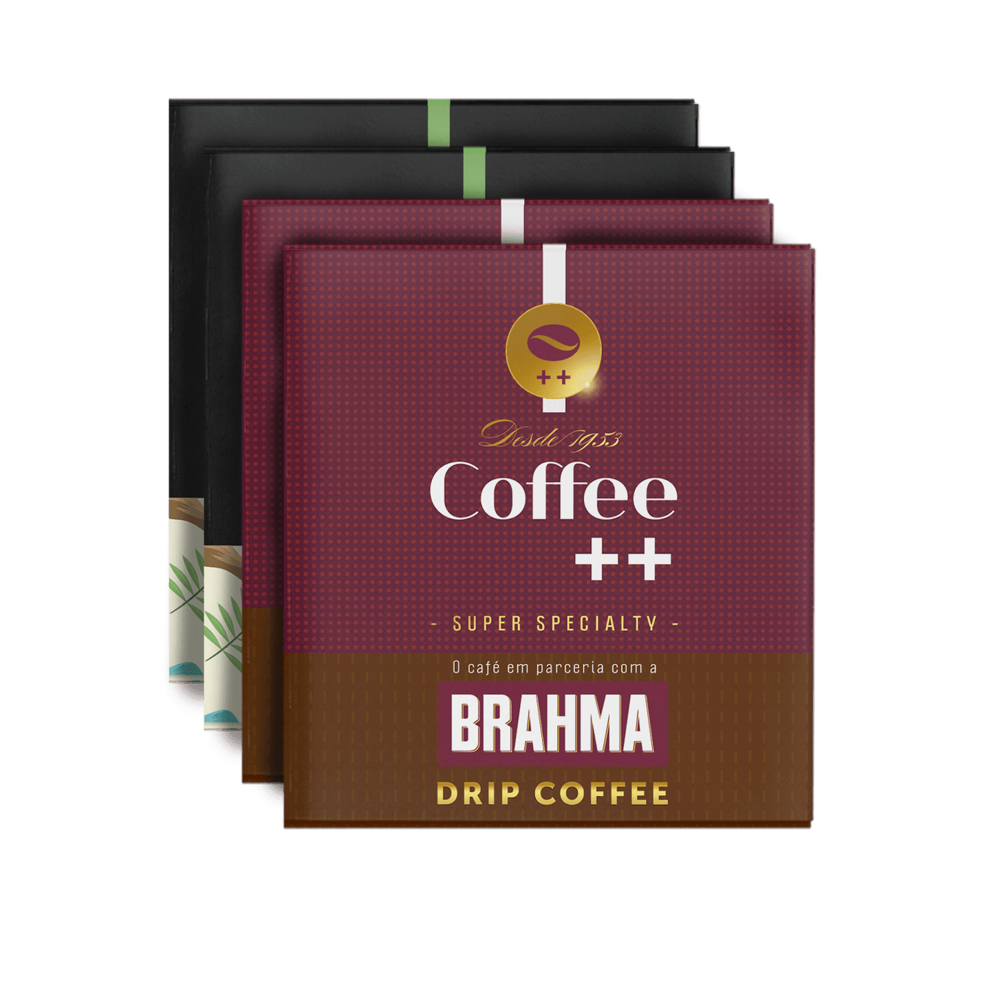 Kit Arara e Brahma | Drip Coffee - 40 Sachês - Coffee Mais