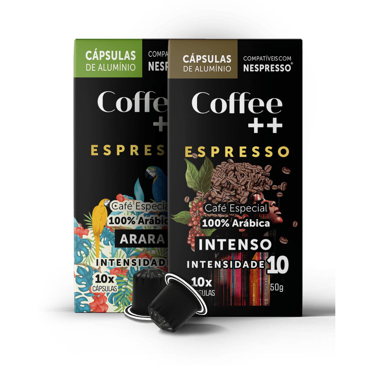 Kit Arara e Super Crema | Cápsulas - 20 Unidades - Coffee Mais