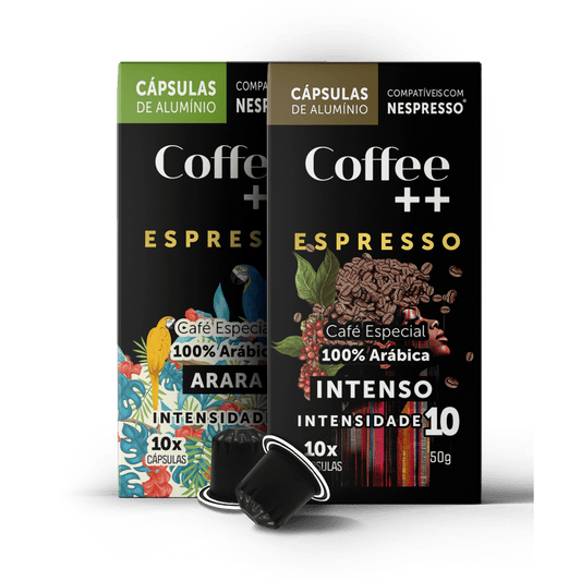 Kit Arara e Super Crema | Cápsulas - 20 Unidades - Coffee Mais