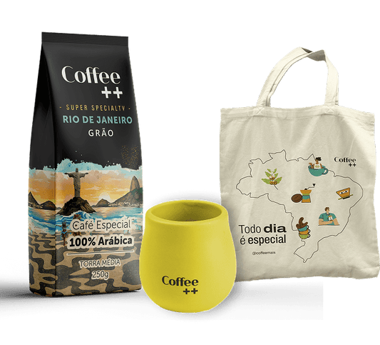 Kit Boas Vindas Assinatura Anual - Coffee Mais