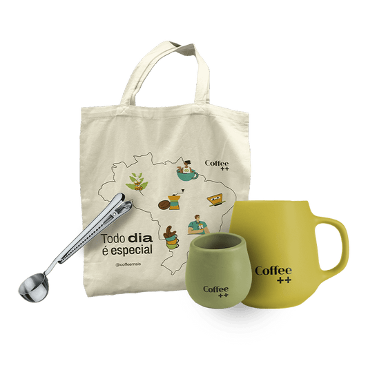 Kit Boas Vindas Assinatura Anual - Coffee Mais