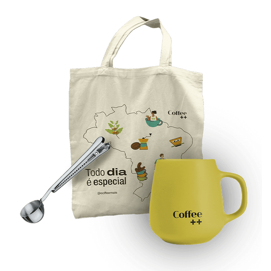 Kit Boas Vindas Assinatura Anual - Coffee Mais