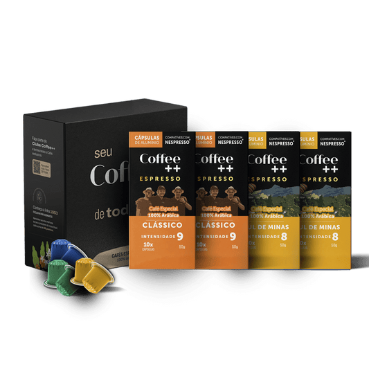 Kit Clásico e Sul de Minas | Cápsulas - 40 Unidades - Coffee Mais