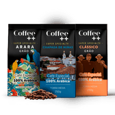 Kit Clássico Arara e Chapada de Minas | Grãos - 3 Pacotes - Coffee Mais