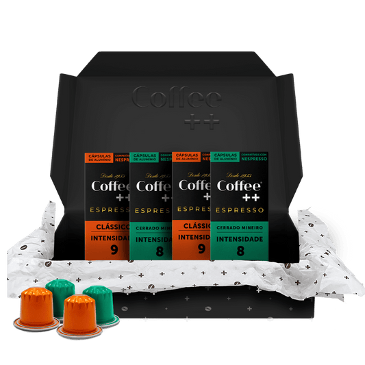 Kit Clássico e Cerrado Mineiro | Cápsulas - 40 Unidades - Coffee Mais