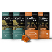 Kit Clássico e Cerrado Mineiro | Cápsulas - 40 Unidades - Coffee Mais