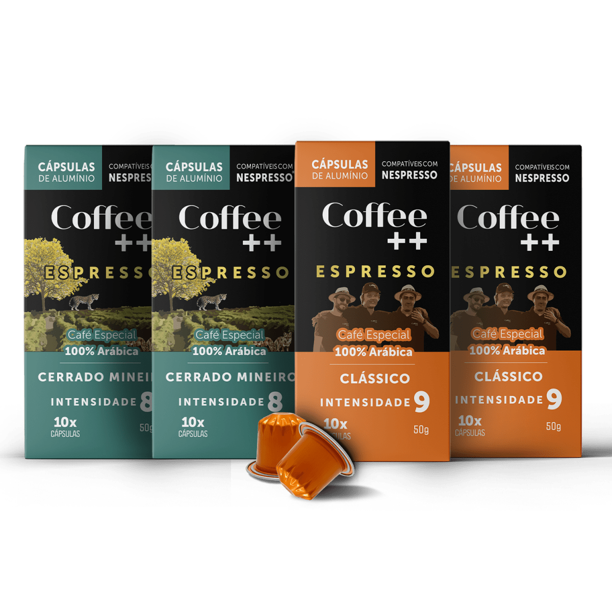 Kit Clássico e Cerrado Mineiro | Cápsulas - 40 Unidades - Coffee Mais