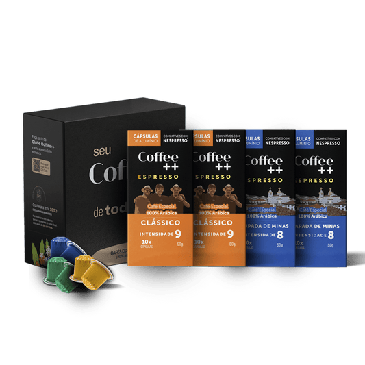 Kit Clássico e Chapada de Minas | Cápsulas - 40 Unidades - Coffee Mais