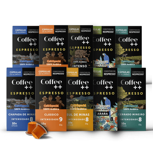 Kit Família Arara e Super Crema | Cápsulas - 100 Unidades - Coffee Mais