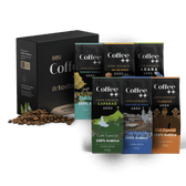 Kit Família com Caparó | Grãos - 6 Pacotes - Coffee Mais