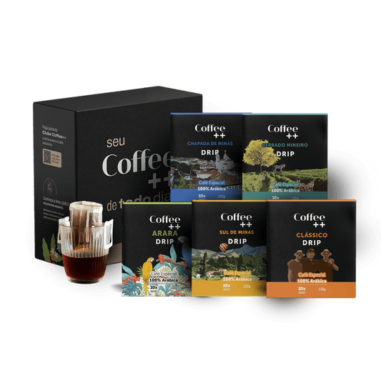 Kit Fazendas, Clássico e Arara | Drip Coffee - 50 Sachês - Coffee Mais