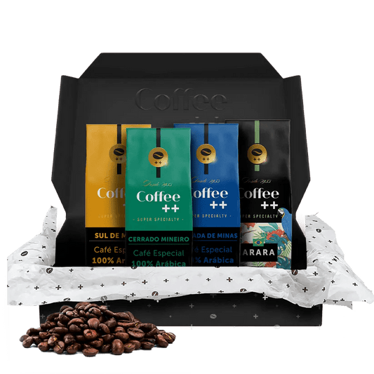 Kit Fazendas e Arara | Grãos - 4 Pacotes - Coffee Mais