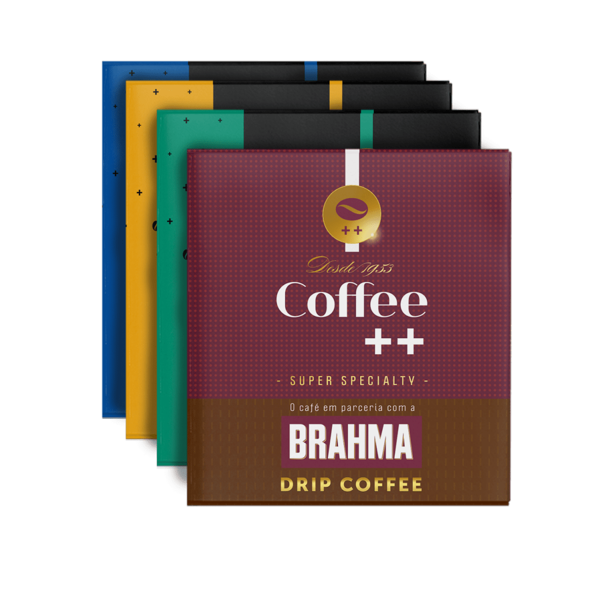 Kit Fazendas e Brahma | Drip Coffee - 40 Sachês - Coffee Mais